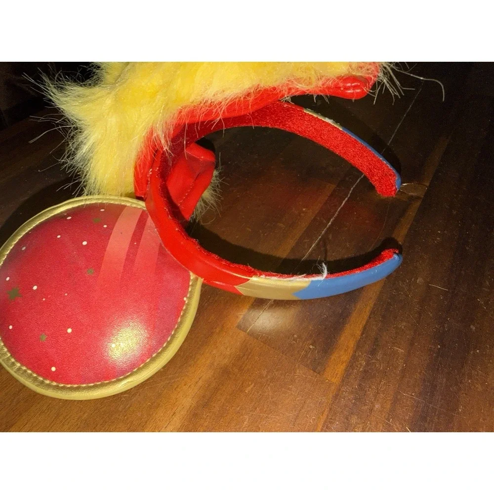 Disney Parks Captain Marvel Higher Further Faster Mohawk Ears Headband New‎
